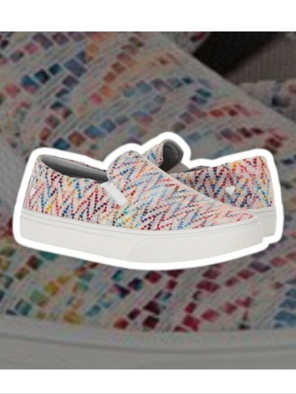 (EUC) Nurse Mates® Align™ Faxon "Confetti" Women's Shoes - Size 6.5 Medium